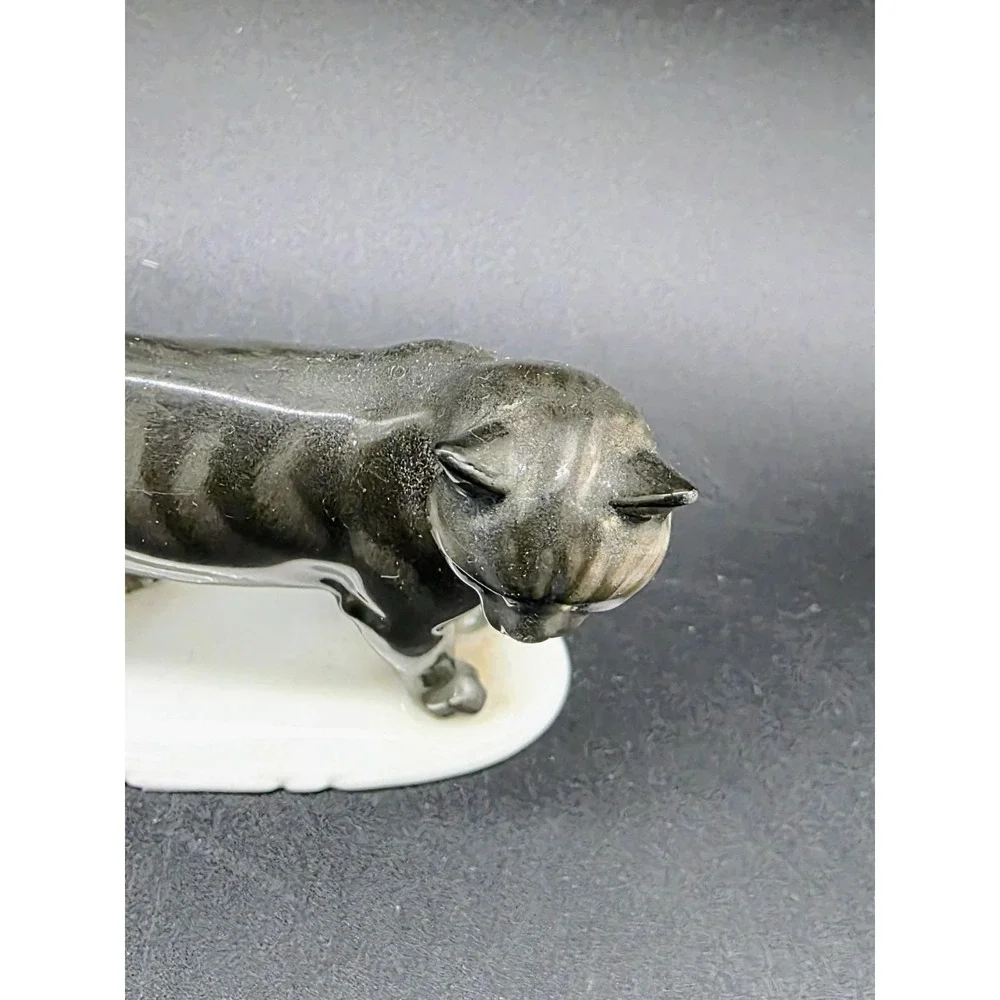Vintage Rosenthal Cat Kitten Kitty‎ Figurine Black Bavaria 3.5